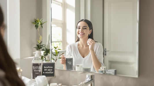 beneficios agua micelar rutina