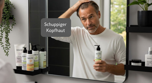 schuppige Kopfhaut Mann