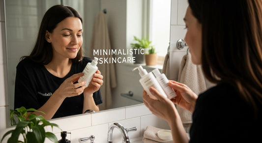 minimalistic skincare daily routine