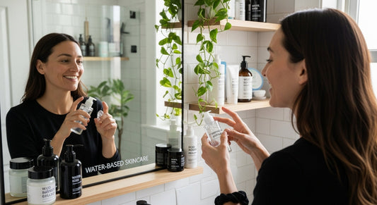 water-based skincare routine