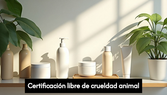 Cruelty-free skincare bottles with modern packaging