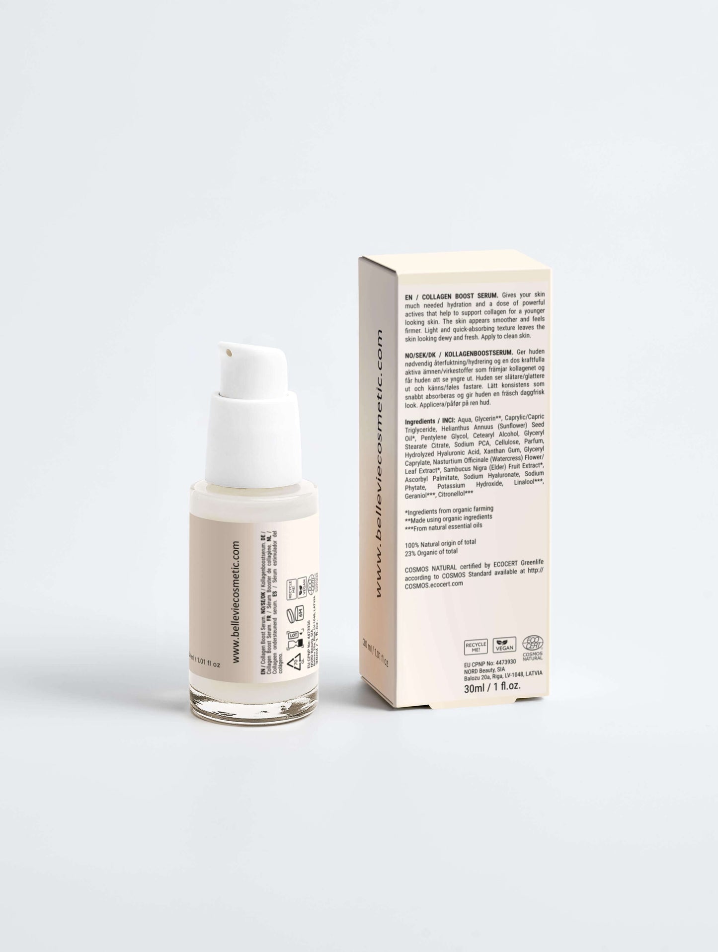 Collagen Boost Serum - BelleVie Cosmétiques