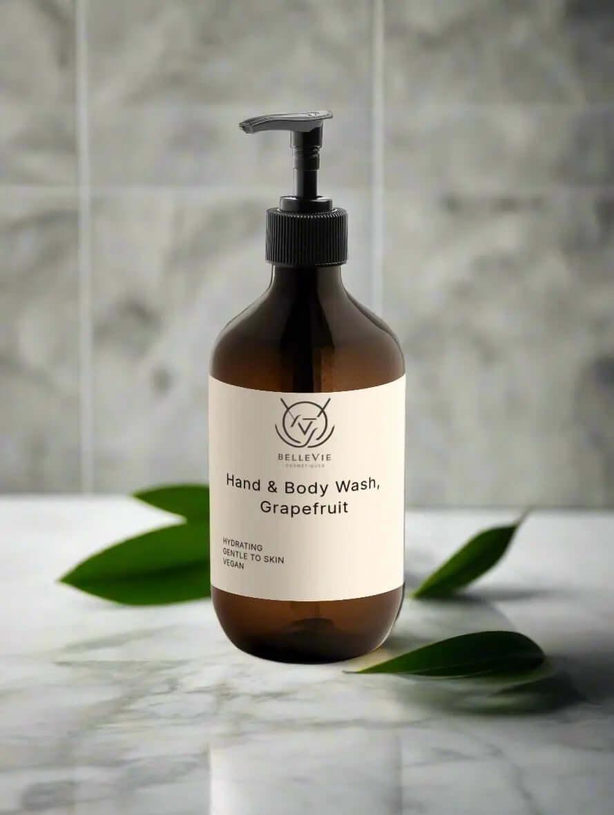 natural hand wash Hand & Body Wash, Grapefruit - BelleVie Cosmétiques