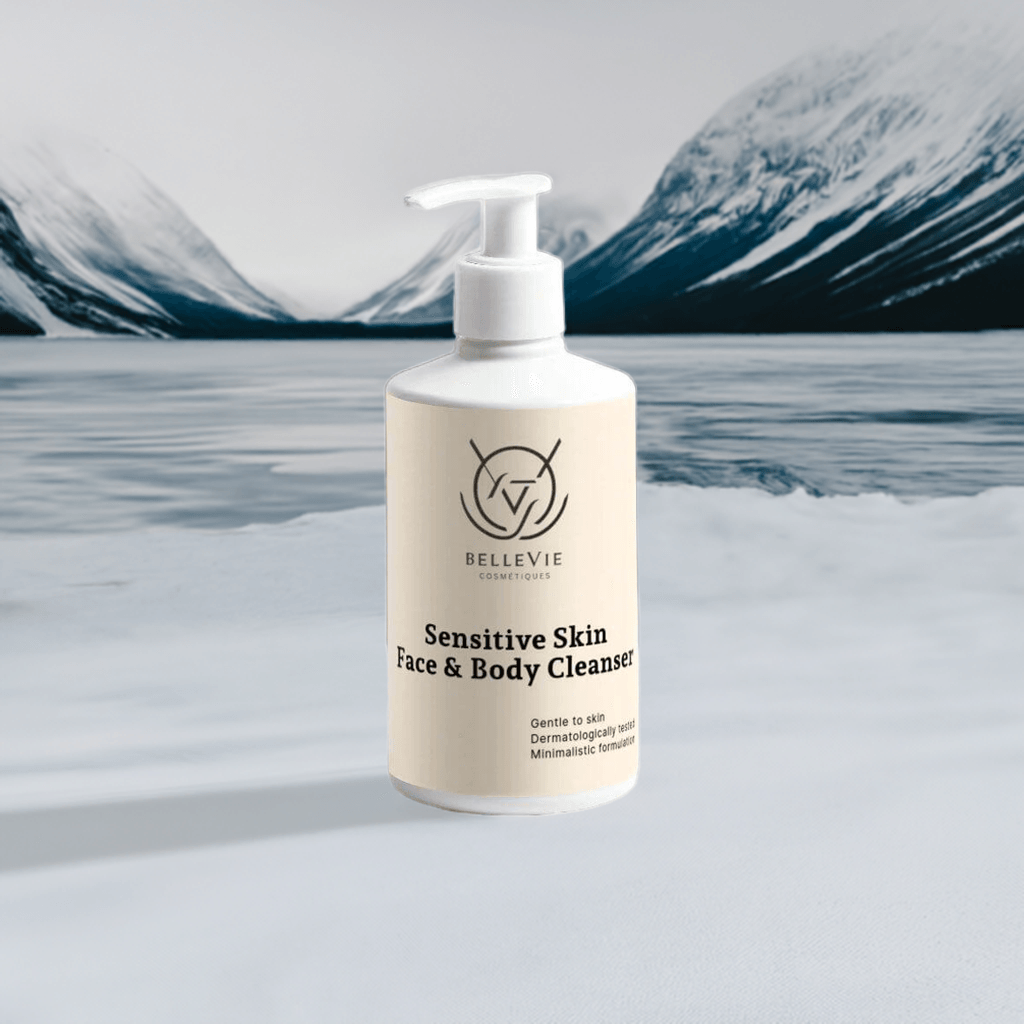 Mild and nourishing face & body cleanser 290ml – ideal for dry, irritated, or reactive skin types