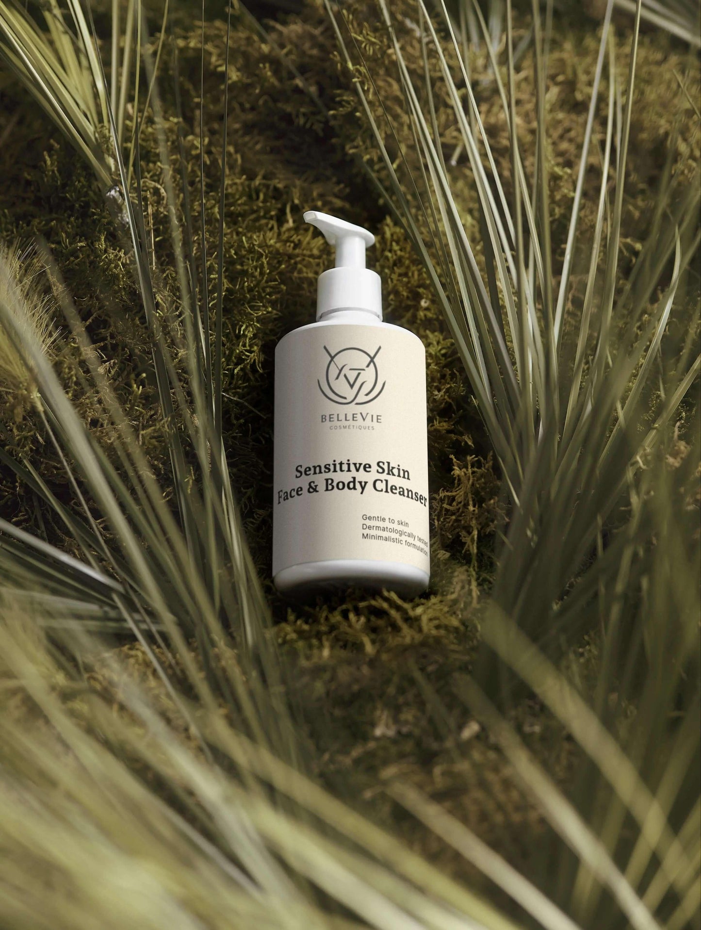 Belle Vie gentle cleanser for sensitive skin – 290ml nourishing solution for face and body care