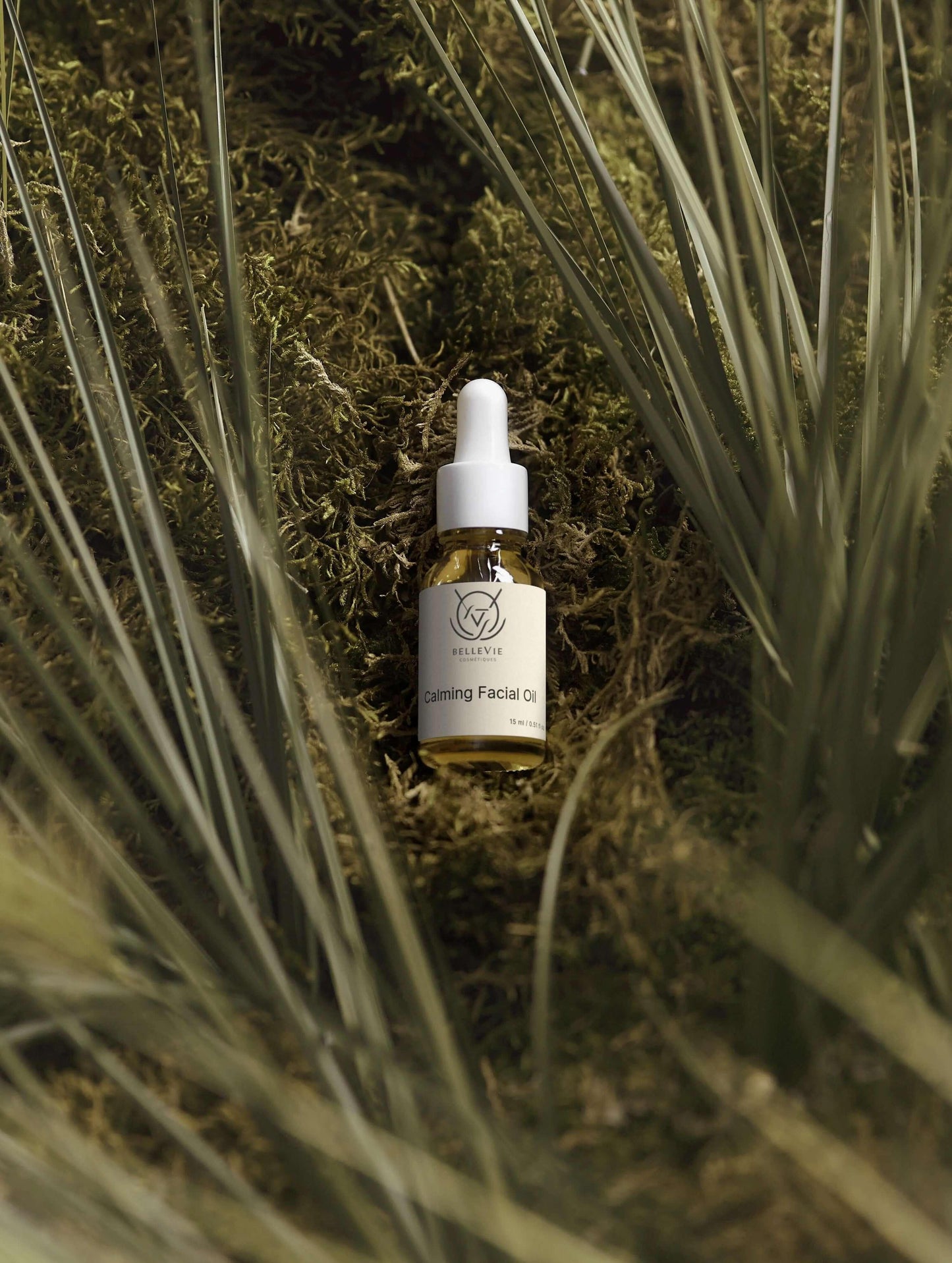 Calming Facial Oil 15ml - BelleVie Cosmétiques