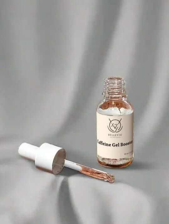 caffeine gel texture for under-eye puffiness and tired skin