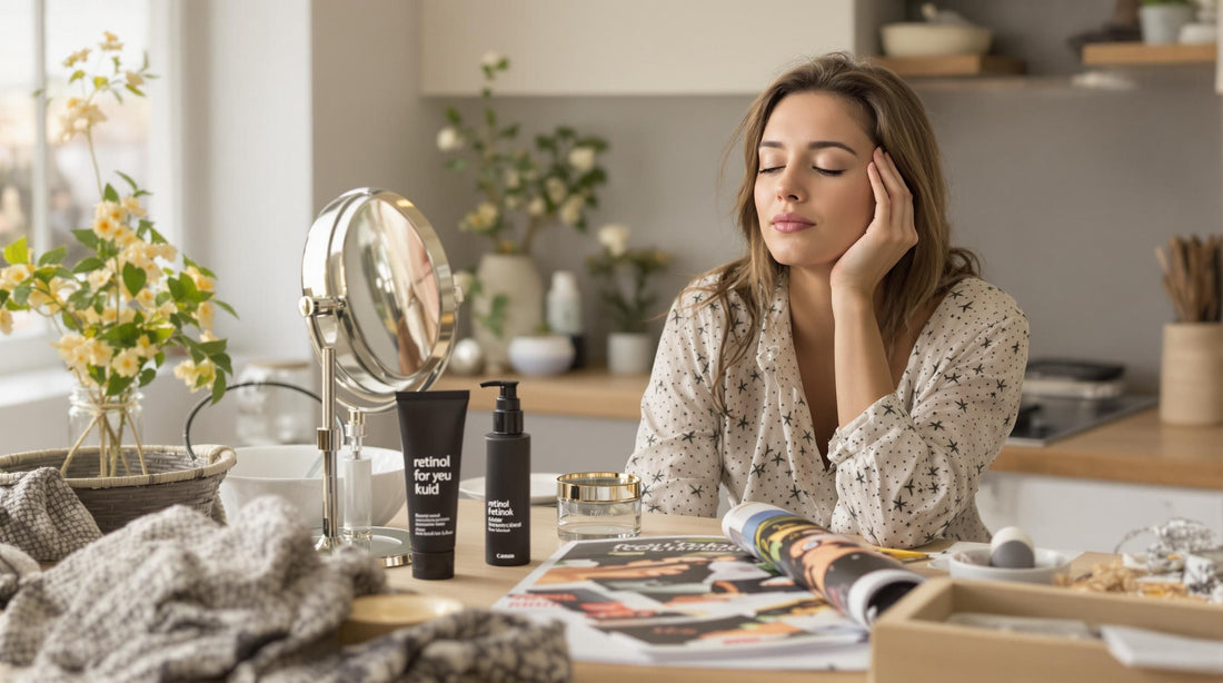 retinol huidverzorging mens