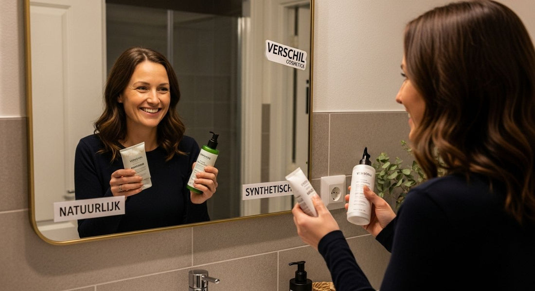 verschil cosmetica ochtendroutine badkamer