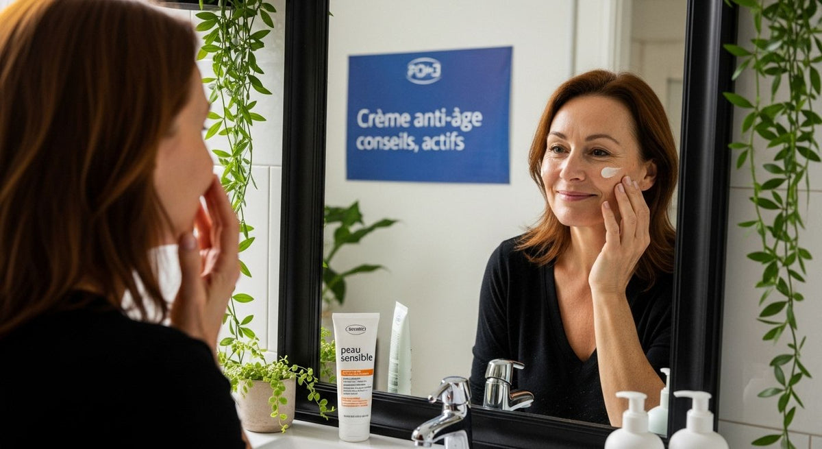 crème anti-âge peau sensible