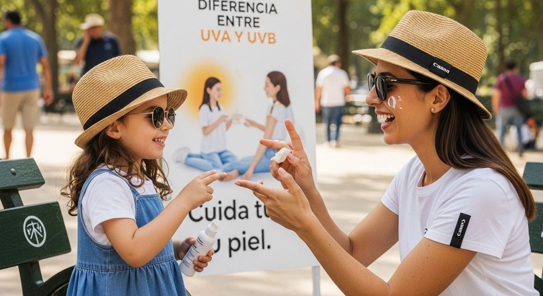 diferencia uva uvb piel