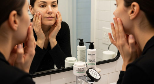 hautpflege routine trockene haut