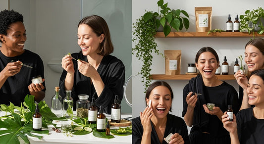plant-based skincare, radiant skin, natural beauty
