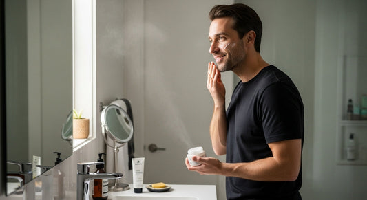 skincare männer morgenroutine