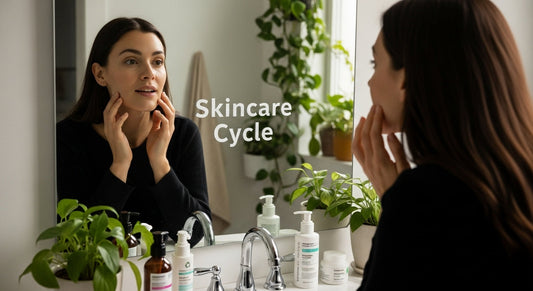 skincare cycle daily routine