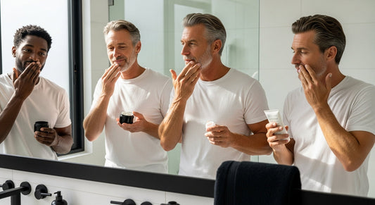 men skincare routine