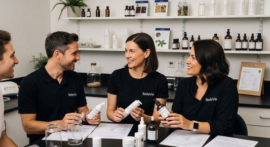 clean beauty zertifizierungen labor menschen