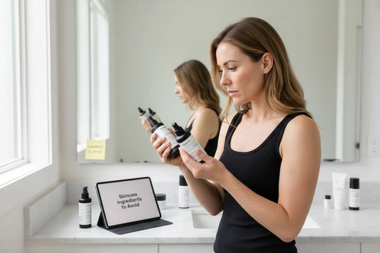 skincare label reading