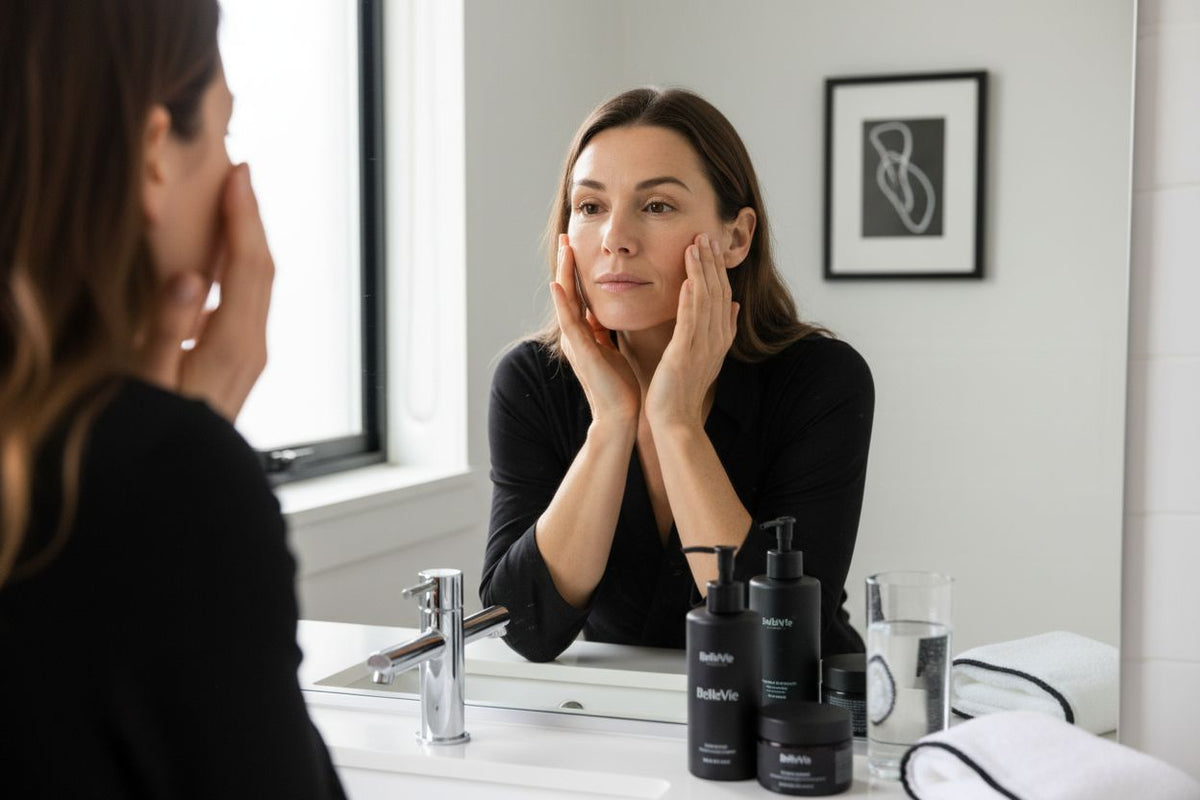 Skincare trockene Haut Analyse
