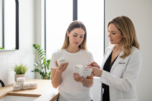 empfindliche Haut Pflege, Gesichtscreme Auswahl