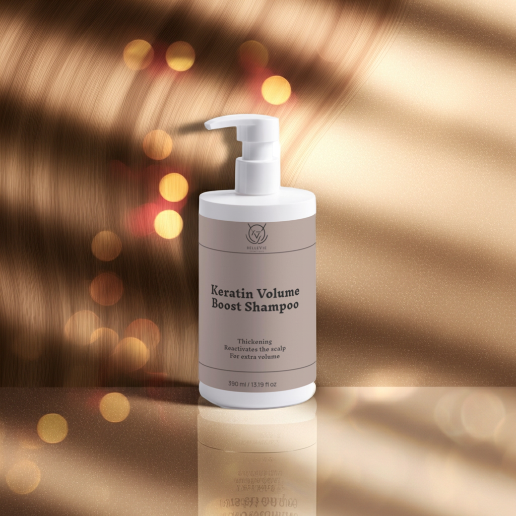 Keratin Shampoo für glänzendes und starkes Haar