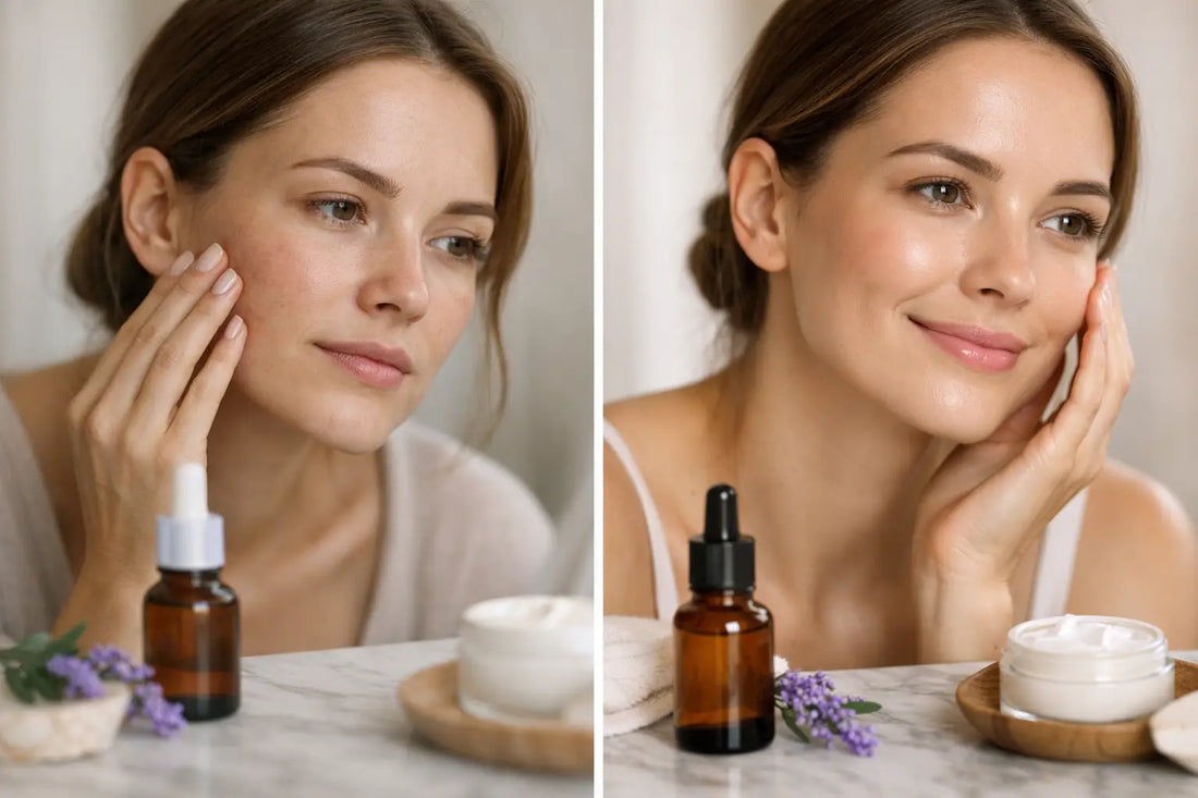 Bakuchiol Routine Before and After Results