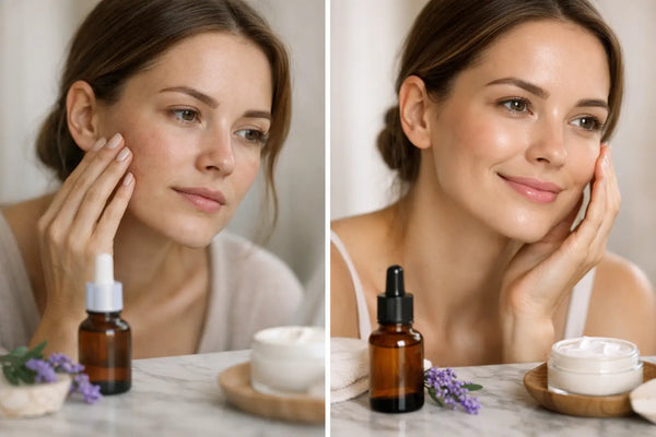 Bakuchiol Routine Before and After Results