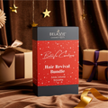 Belavie Cosmetiques hair revival bundle box with decorative background