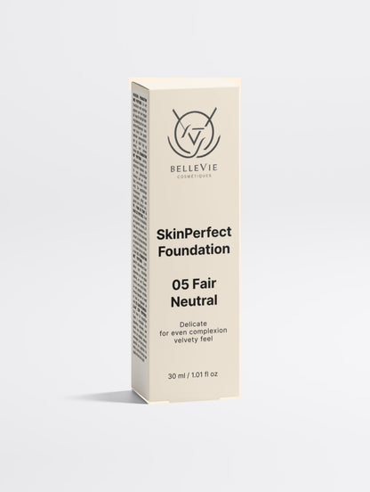 Peptide Skin-Perfecting Foundation - 05 Fair Neutral | Fair Skin, Balanced Undertone