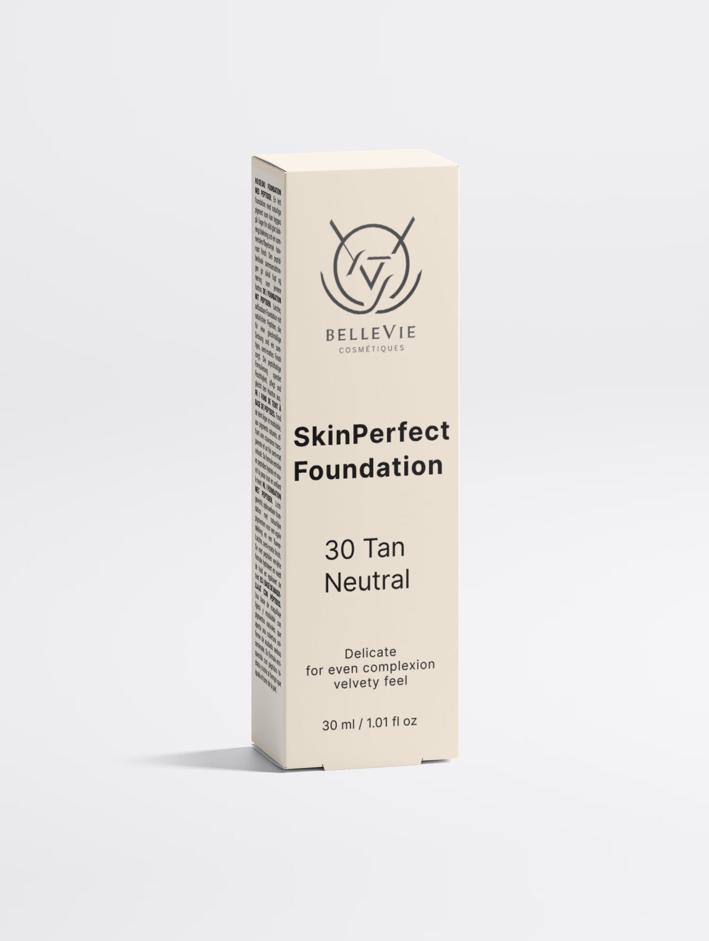 Peptide Skin-Perfecting Foundation - 30 Tan Neutral | Tan Skin, Balanced Coverage