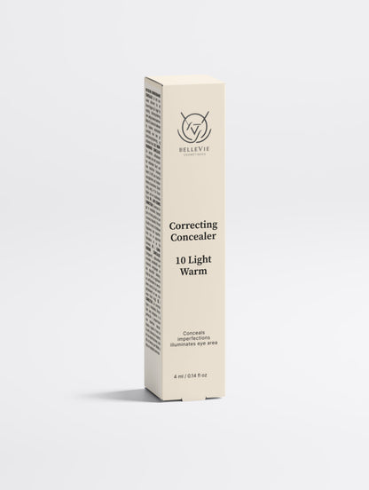 Hydrating Correcting Concealer - 10 Light Warm | Light Skin, Warm Undertone Natural Glow