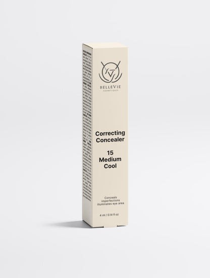 Hydrating Correcting Concealer - 15 Medium Cool | Medium Skin, Cool Undertone