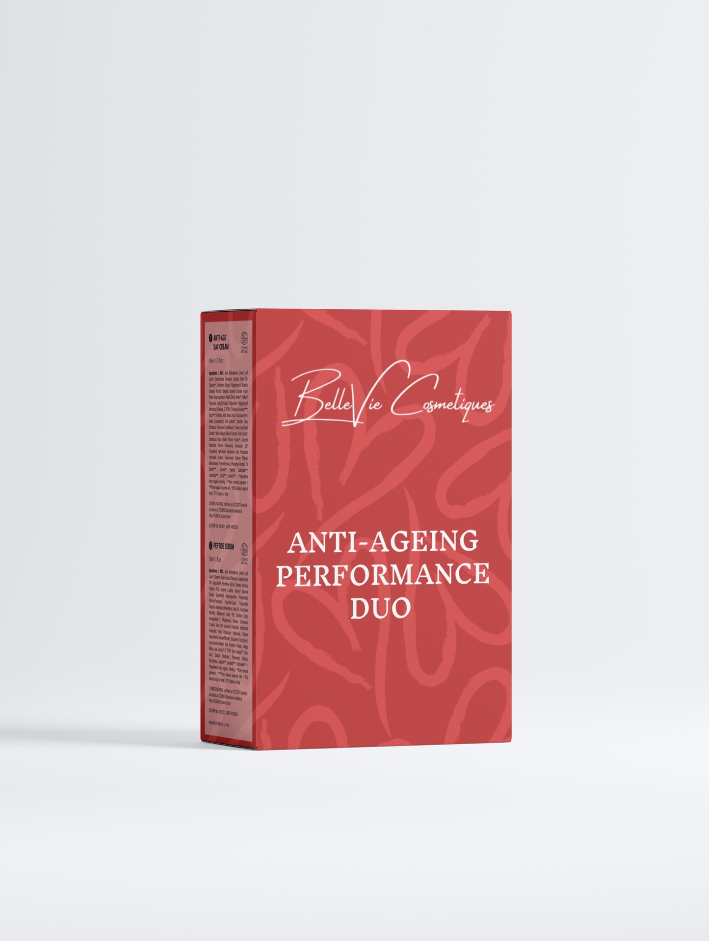 Performance Duo premium skincare set in customizable packaging