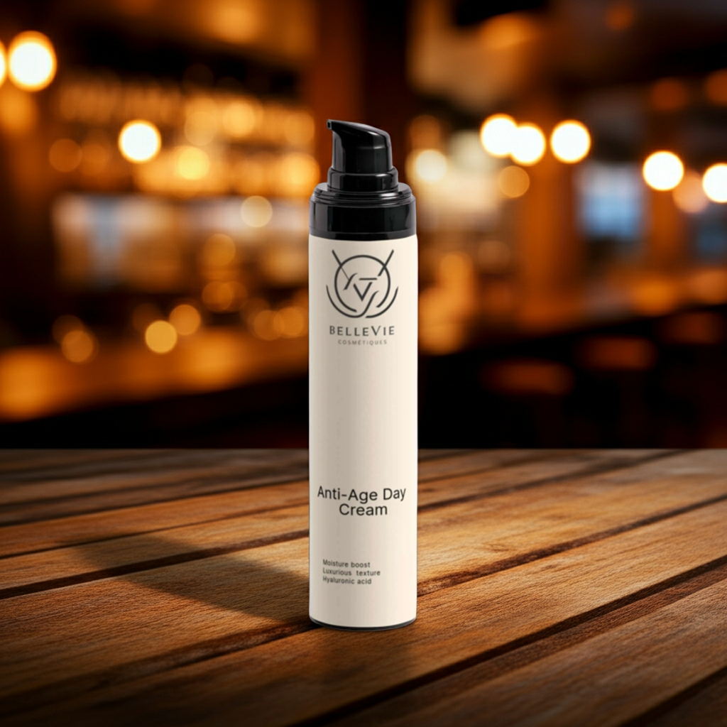 Anti-wrinkle day cream designed to firm, lift, and rejuvenate mature skin