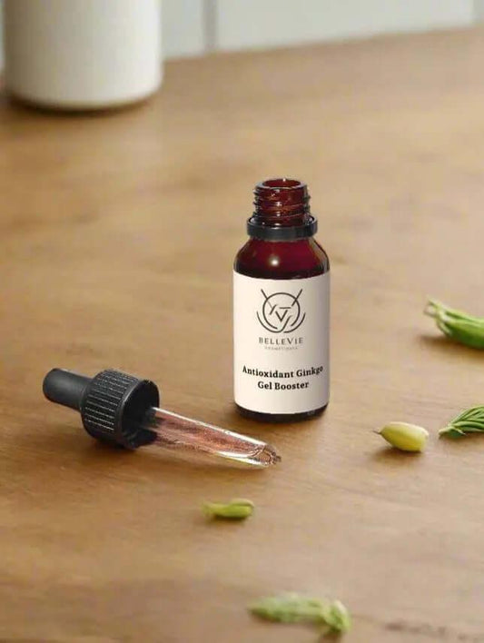 Antioxidant Ginkgo Gel Booster 20ml – Rejuvenate and Protect Your Skin - BelleVie Cosmétiques
