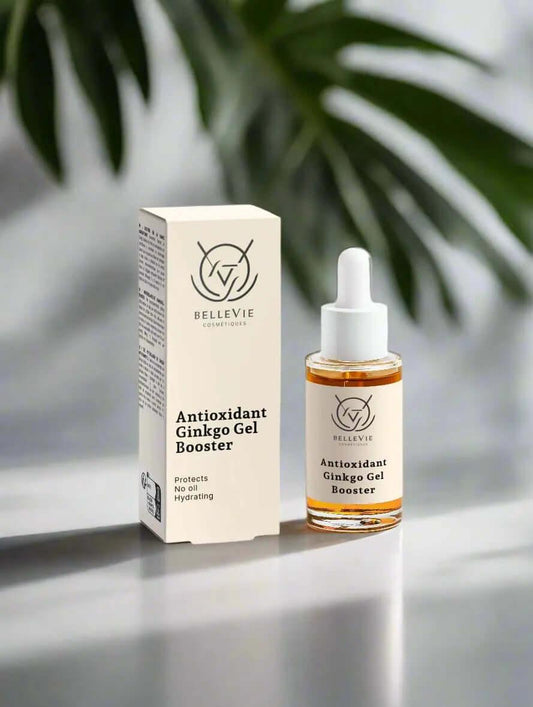 Belle Vie Antioxidant Ginkgo Gel Booster 30ml – powerful skin protection and hydration with natural ginkgo extract