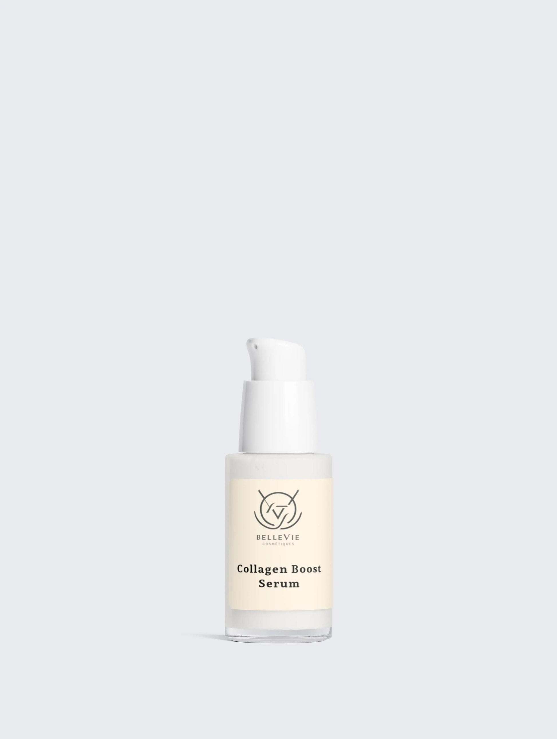 Boost Serum Collection Box - Collagen Boost Serum, Botox-Like Peptide Serum, Natural Retinol-Alternative Oil Serum - BelleVie Cosmétiques