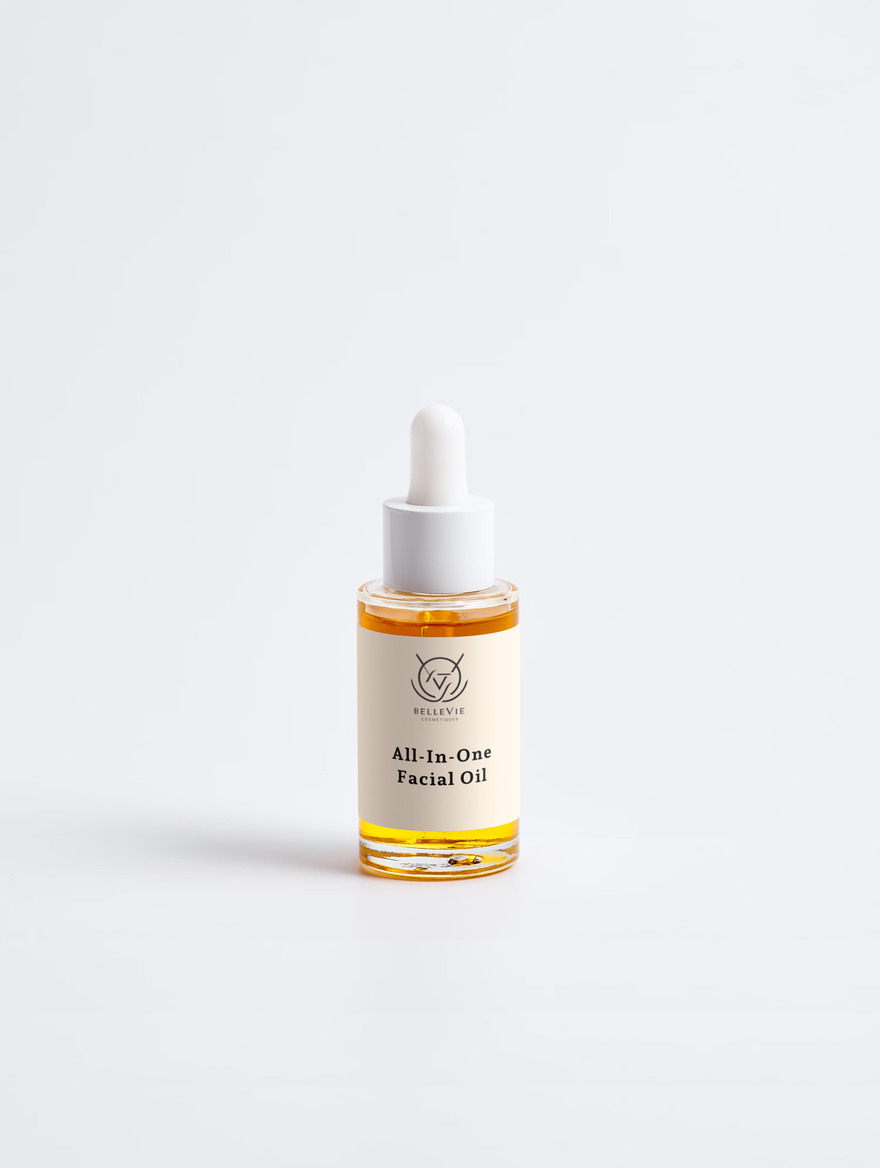 BelleVie ECOCERT certified anti-aging face oil with aloe vera and berry extracts – fragrance-free, vegan, EU-made, ideal for gua sha and facial massage
