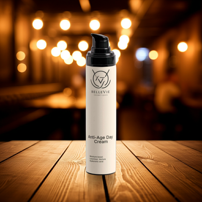 BelleVie anti-aging face cream that restores moisture and improves skin elasticity
