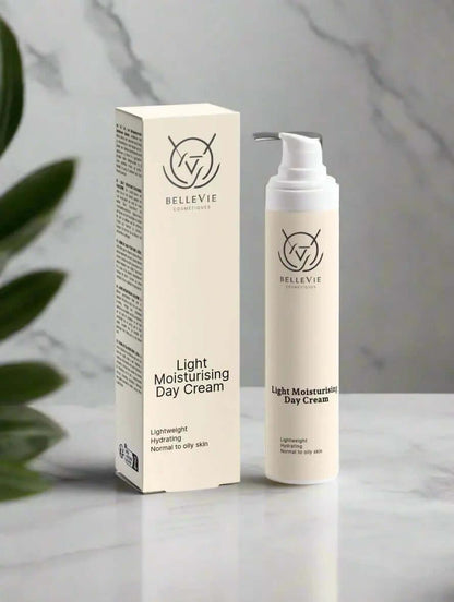 BelleVie hydrating day moisturizer designed for soft, smooth, refreshed skin