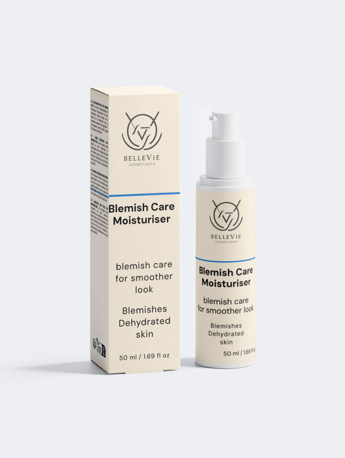 Blemish Care Moisturiser 50ml – lightweight non-comedogenic moisturiser for acne-prone and oily skin by BelleVie