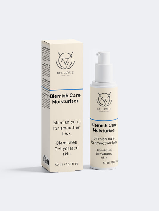 Blemish Care Moisturiser 50ml – lightweight non-comedogenic moisturiser for acne-prone and oily skin by BelleVie