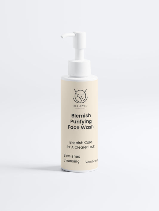 Blemish Purifying Face Wash 140ml – sulfate-free, pH-balanced cleanser for acne-prone and oily skin by BelleVie