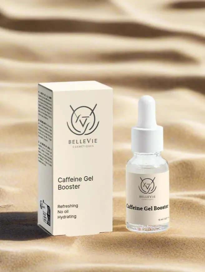 Belle Vie 15ml Caffeine Gel Booster – fast-absorbing gel concentrate for revitalized, glowing skin