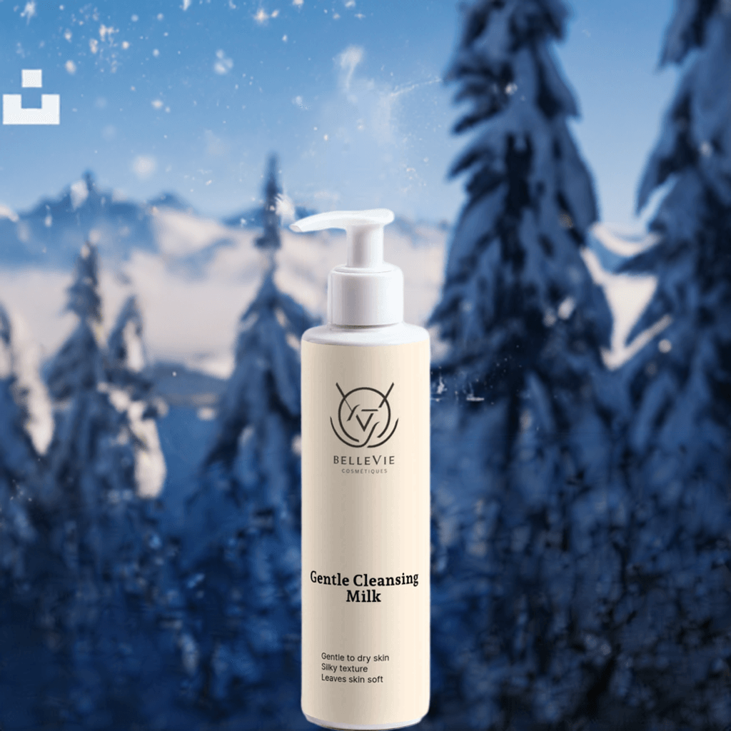 Cleansing milk for dry and sensitive skin - removes makeup without stripping, nourishes with shea butter, soothes with flower extracts