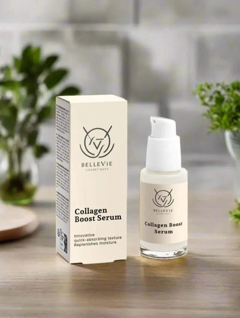 Collagen Boost Serum 30ml – Belle Vie’s deep-hydrating anti-aging serum for firmer, rejuvenated skin