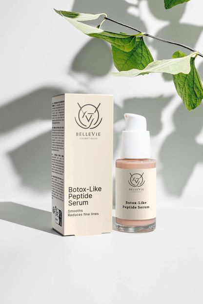 Boost Serum Collection Box - Collagen Boost Serum, Botox-Like Peptide Serum, Natural Retinol-Alternative Oil Serum - BelleVie Cosmétiques