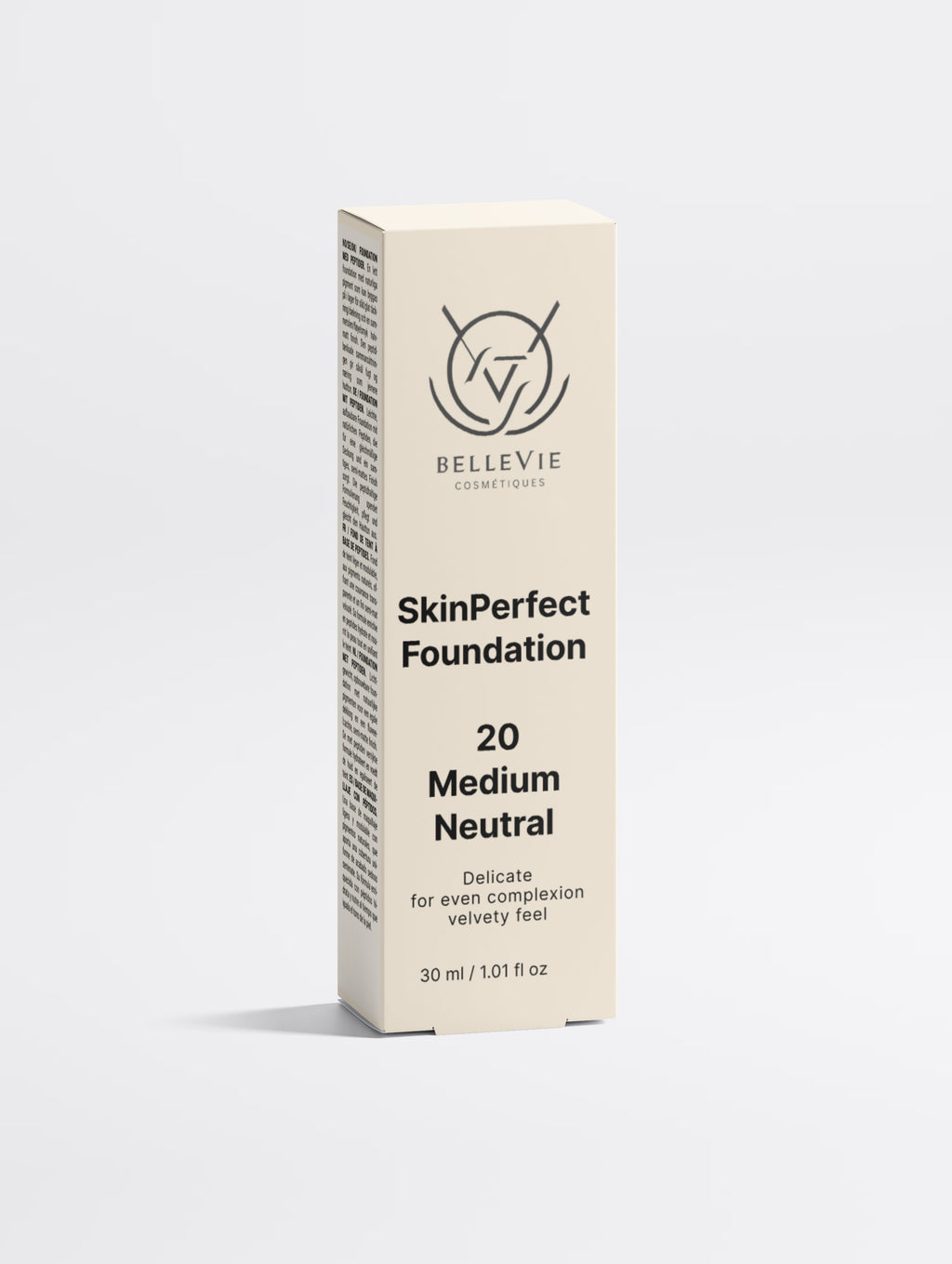 Peptide Skin-Perfecting Foundation - 20 Medium Neutral | Everyday Balanced Coverage