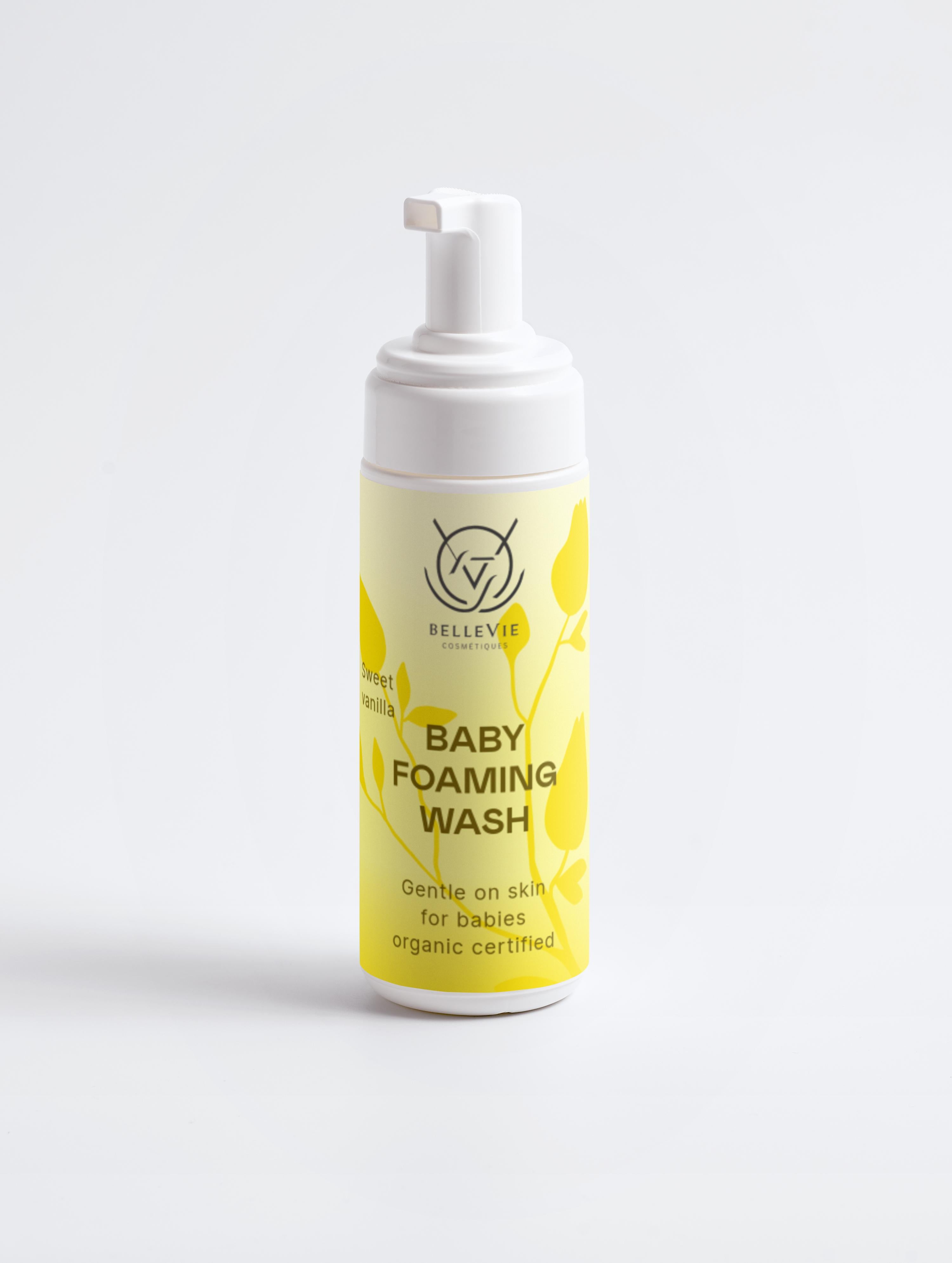Baby Skummende Vask 150ml – Skånsom, Nøddefri Nyfødt Rens