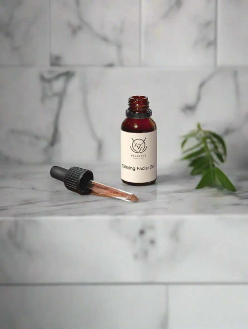 calming facial oil